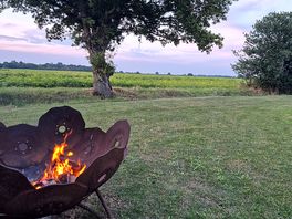 Fire pit with a view