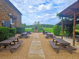 Outside seating