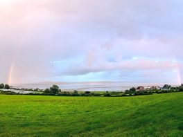 Double rainbow, such a treat to see.
