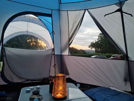 View from electric pitch