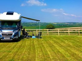 Motorhome and touring area