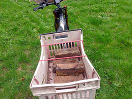 Collecting bricks for my fire