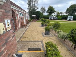The facility block and office