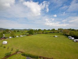Aerial view of the site