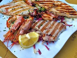Lecker frisches essen