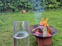 And relax, fizz and firepit