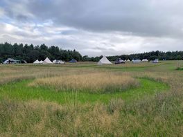 A campsite view