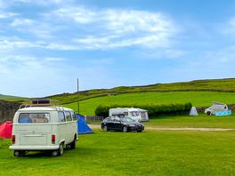 Visitor image of the view from their pitch