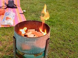 Free use of fire pit, bring your own wood or buy off owner £5