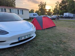 Lots of place to put your tent and the car next to it