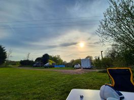 Sun setting