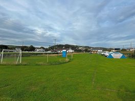 View from top end of the site.