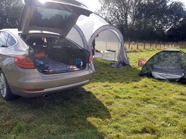 Sleeping in my car