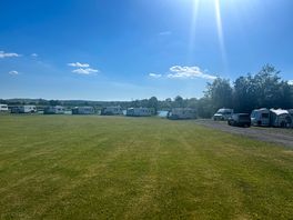 The view of the lake.
