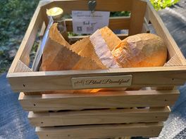 Bled breakfast box is heerlijk locale producten zitten er in