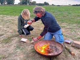 Using the fire pits to our advantage thank you!!!