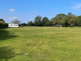 The view from the far side of the dog walk area