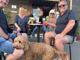 At the bar