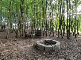 Fire pit onsite