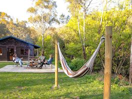 Relaxing hammock