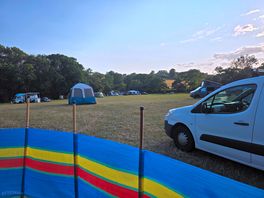 View from top of campsite