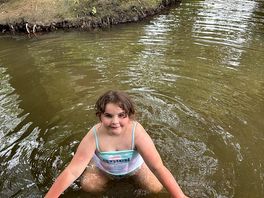 A dip in the stream