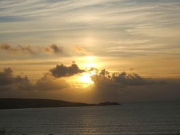 Sunset from sands bistro