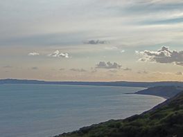 Weymouth from distance.