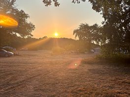 Sunsetting over the site