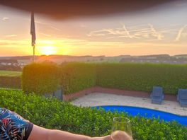 Beautiful view on the terrace