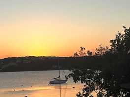 Beautiful sunset from the campsite