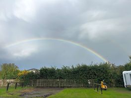 The one day we had rain