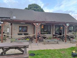 Great pub at campsite