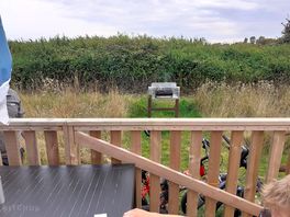 Bbq area and single bbq fuel supplied.