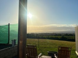 View from hot tub