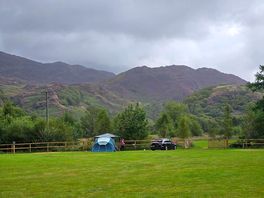View of mountains