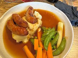 Food at bridge inn
