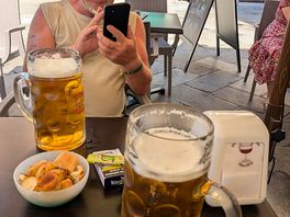 My mate doesn't normally drink,but he thought he'd give it go he was surprisingly happy