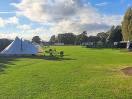 Look back towards club house