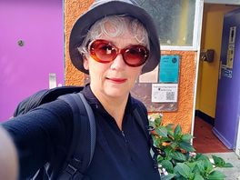In front the toilets and washing spaces