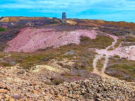 Parys mountain - 10 mins drive or 30 mins cycle from campsite
