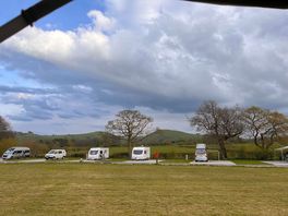 View from our tent pitch