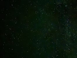 The sky at night!