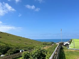 View from camp site