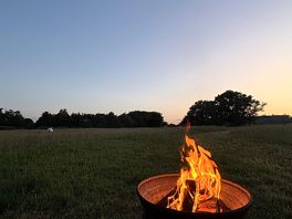 Sunset fire