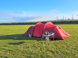 Here is our pitch at newton farm