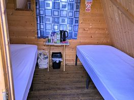 Cosy inside.
