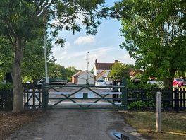 Gate into the campsite