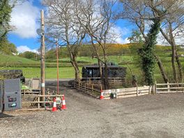 Camp site entrance