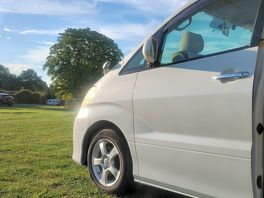 Top field on campsite. fab weather.
